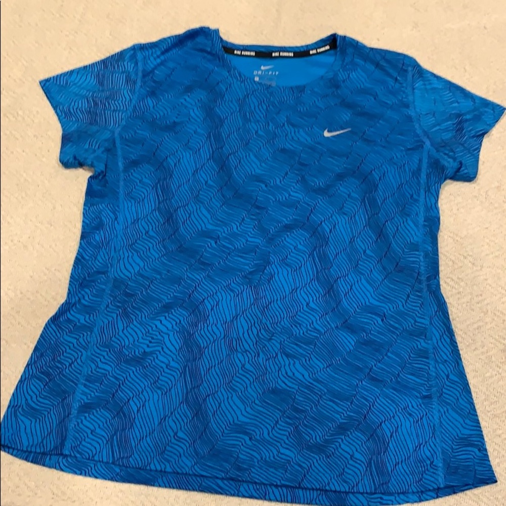 🐙 6/$20 Nike Dri-Fit Running Blue Tee Medium